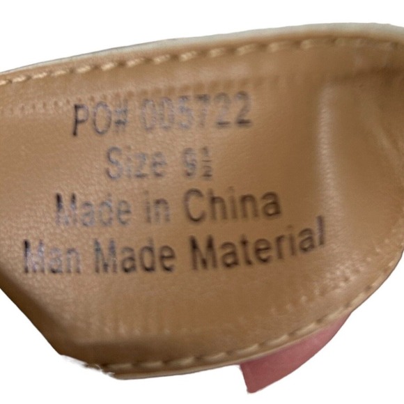 Journee Collection Womens Akeely Foam Mid Heel Platform Sandals Sz 9.5 Note Flaw - Picture 13 of 16